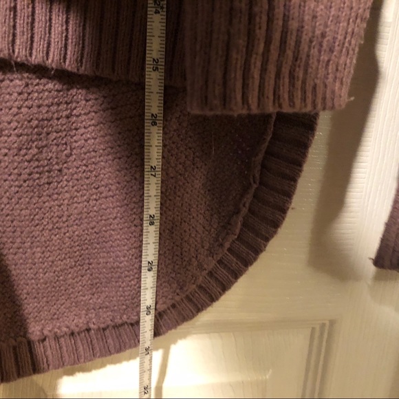 Madewell Mauve Waffle Sweater - Picture 4 of 6